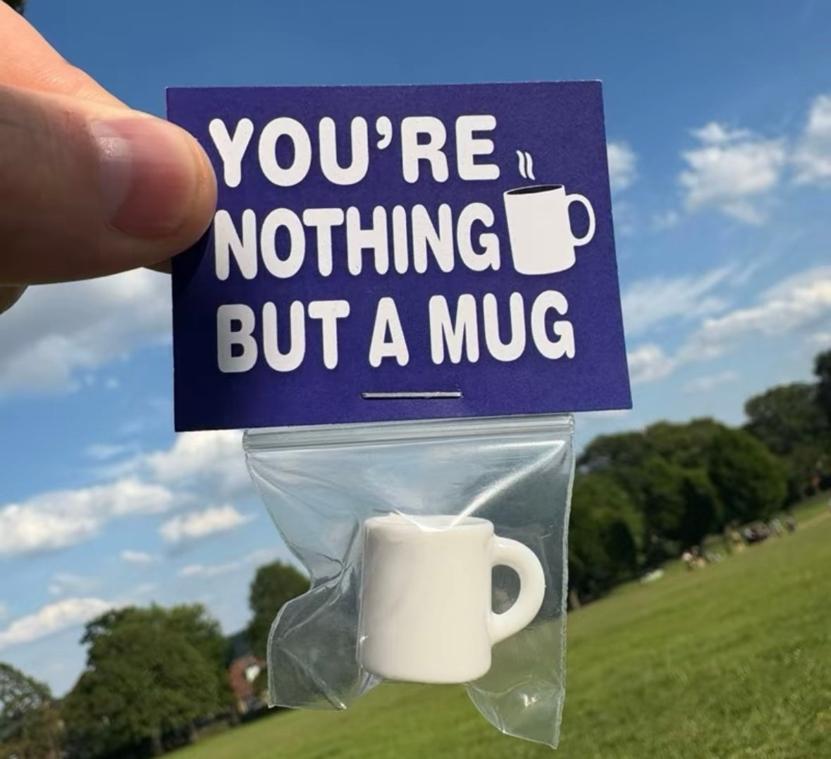 You’re nothing but a mug party bag gift