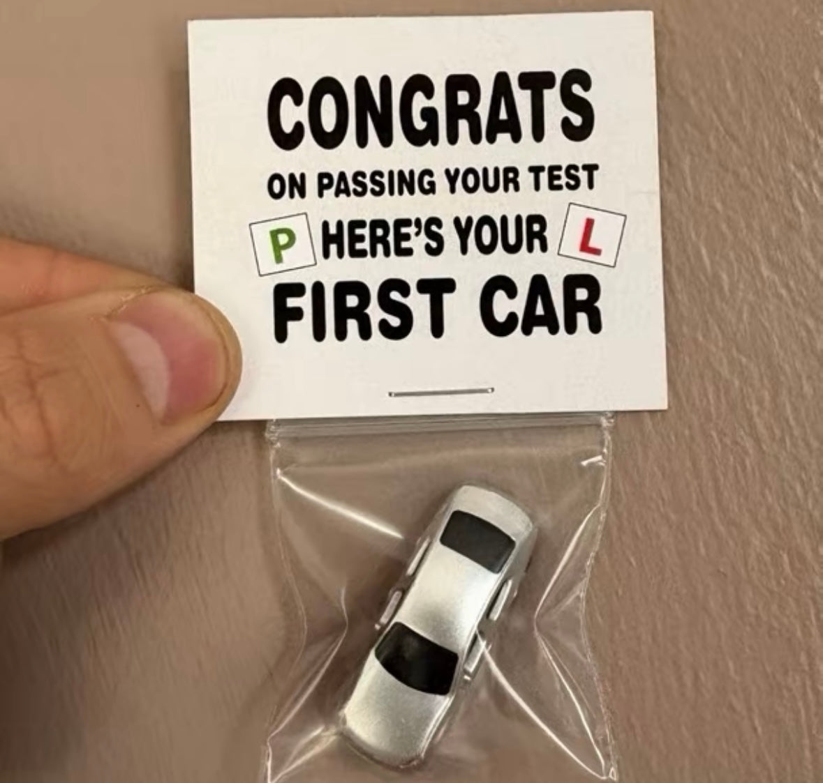 Here’s Your First Car Gift