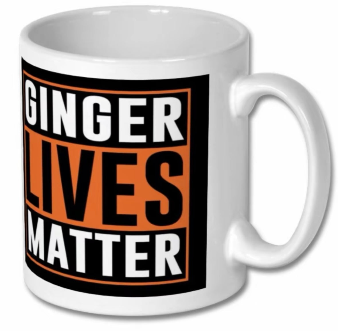 Ginger Lives Matter mug