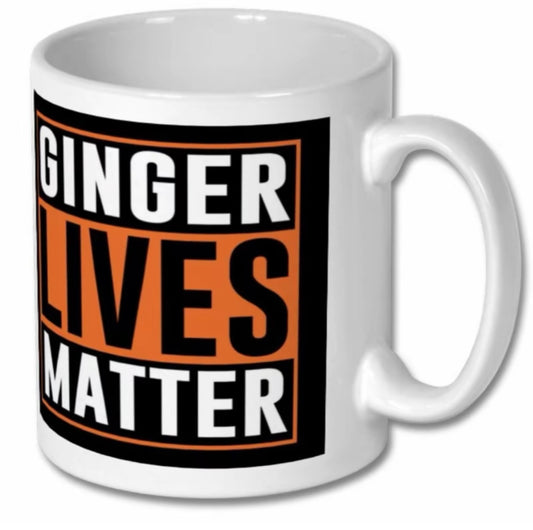 Ginger Lives Matter mug