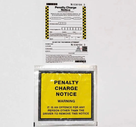 Prank parking tickets pack of 5